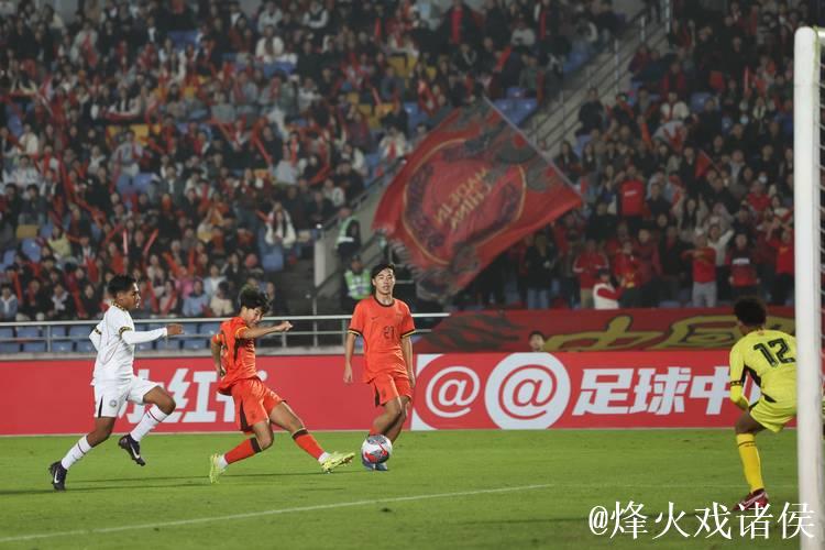 帅惟浩两球 U17亚洲杯预选赛中国U16男足开门红